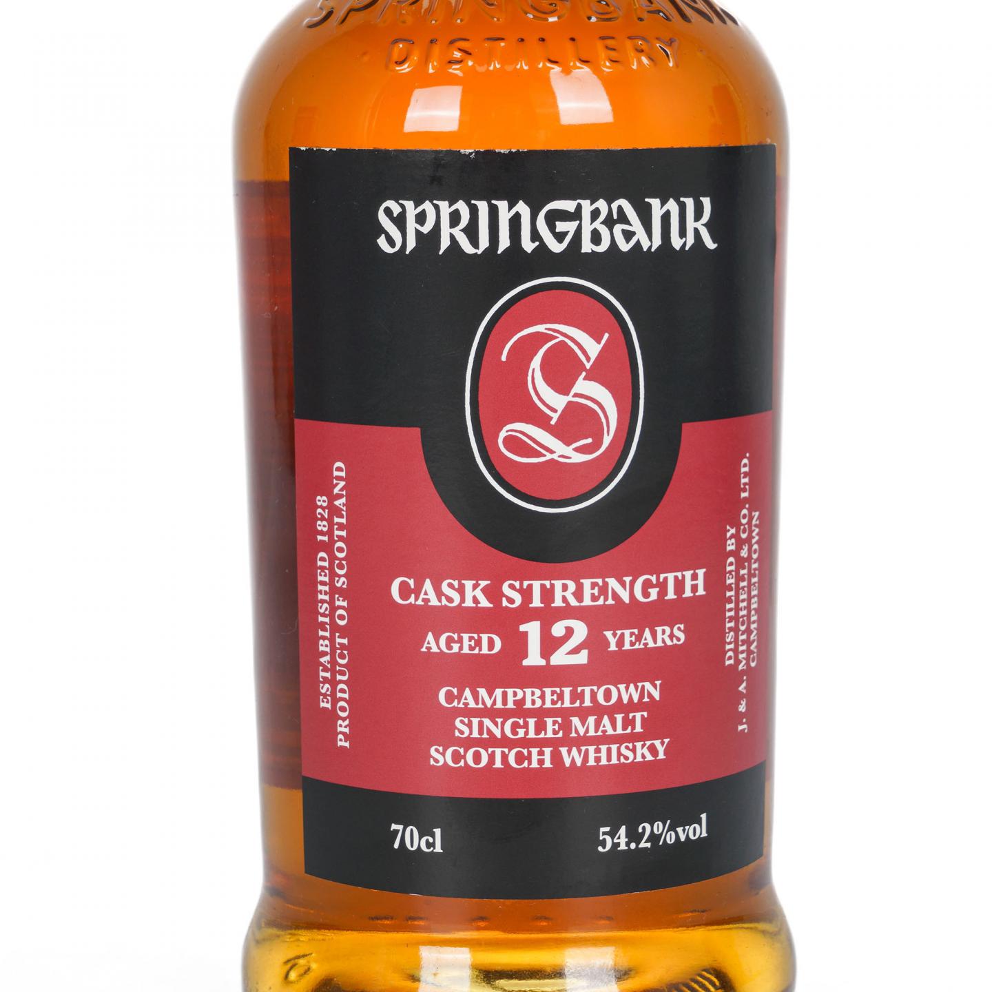 Springbank 云顶 12年 桶强 54.2%Vol.