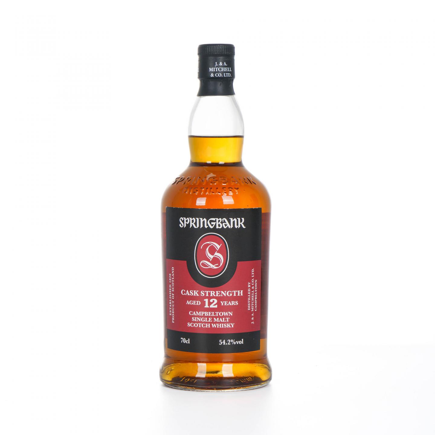 Springbank 云顶 12年 桶强 54.2%
