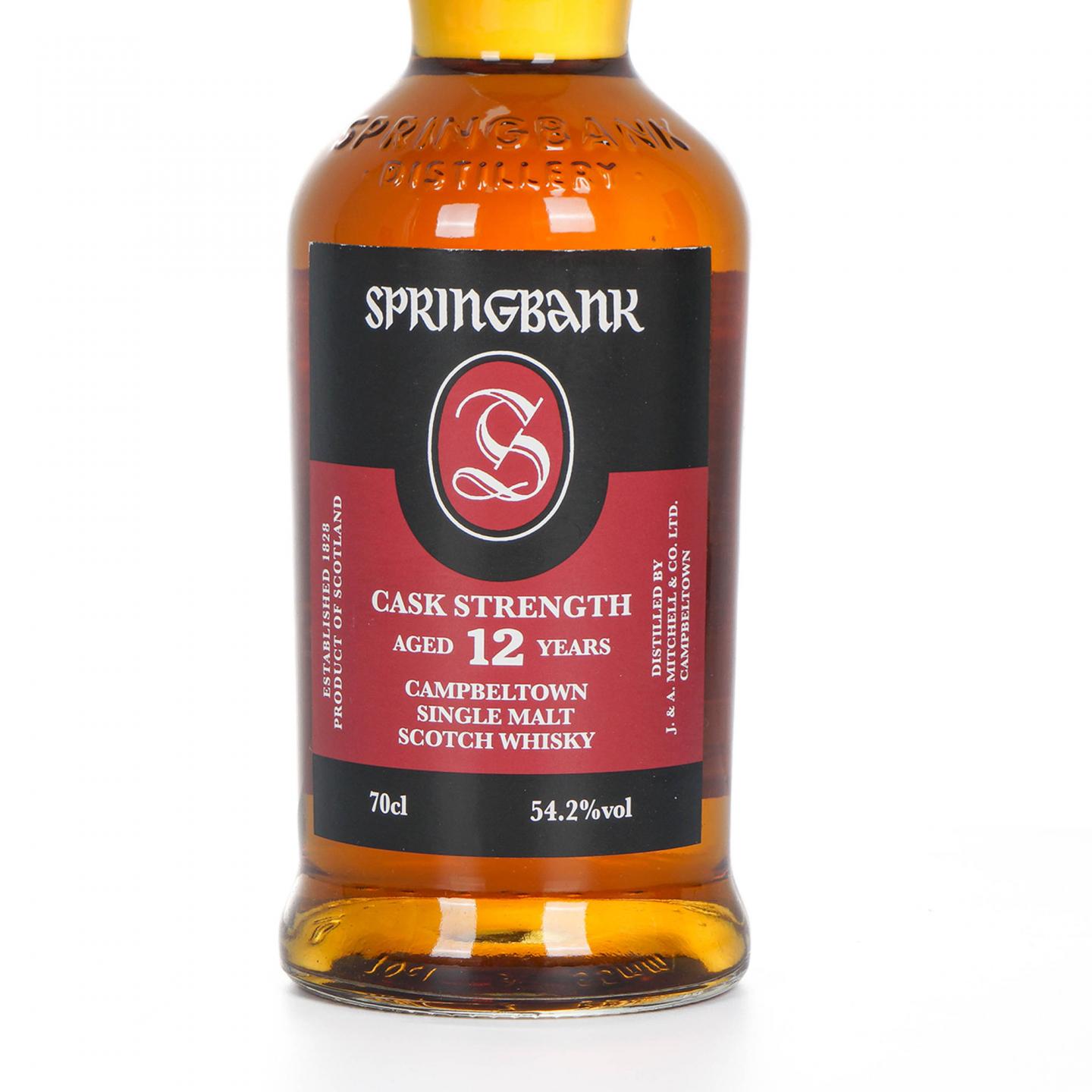 Springbank 云顶 12年 桶强 54.2%