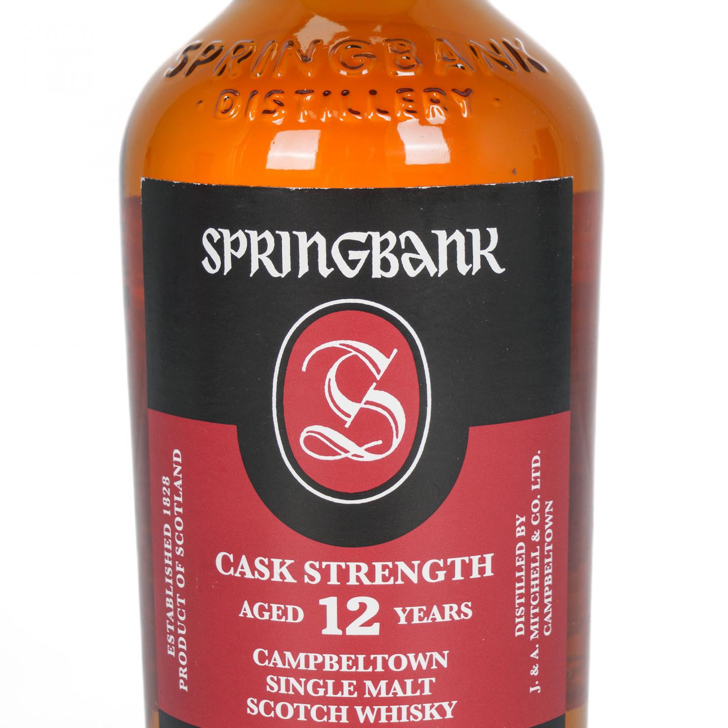 Springbank 云顶 12年 桶强 54.2%