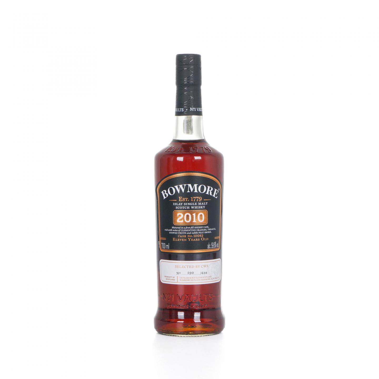 Bowmore 波摩 11年 2010-2021 雪莉桶#10082