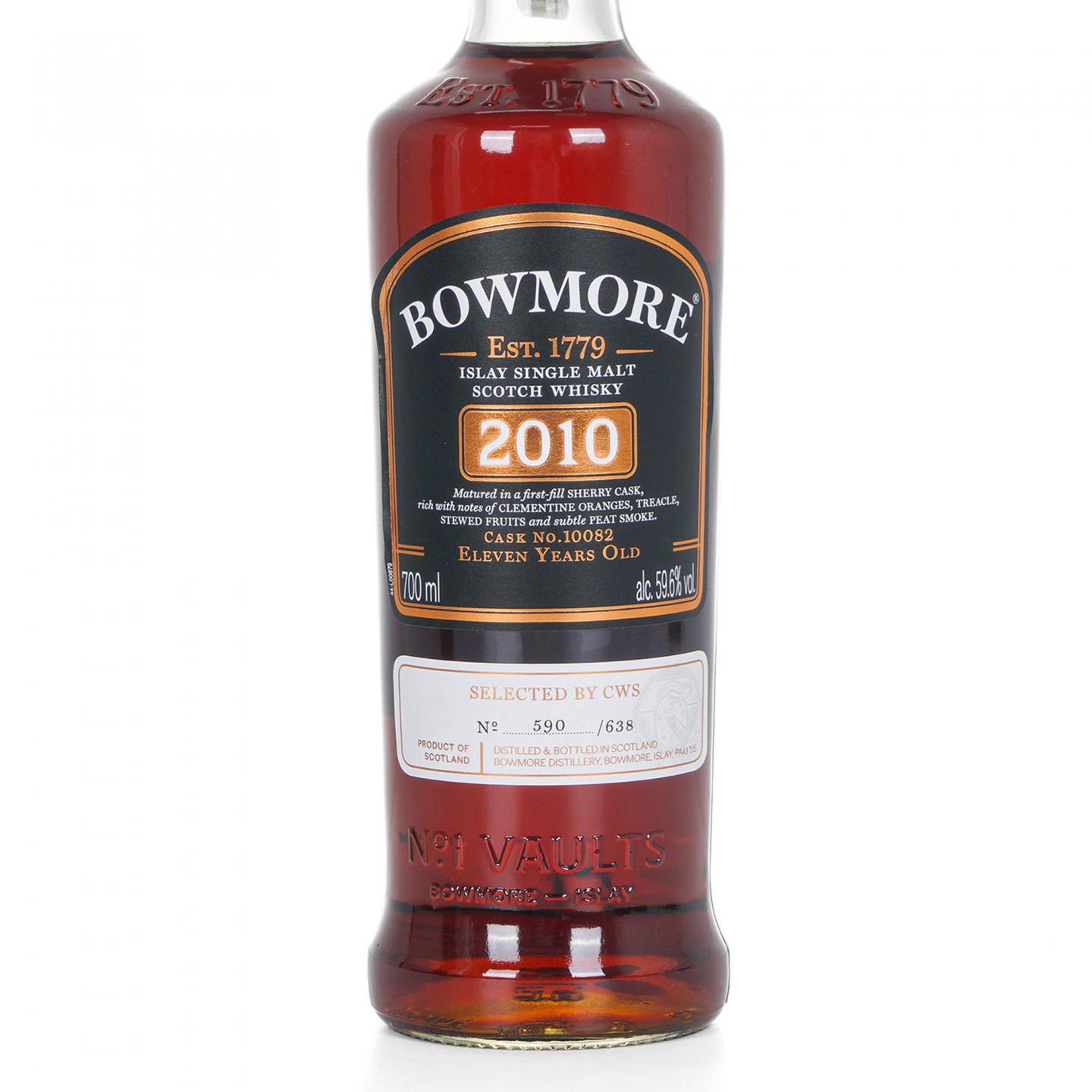 Bowmore 波摩 11年 2010-2021 雪莉桶#10082