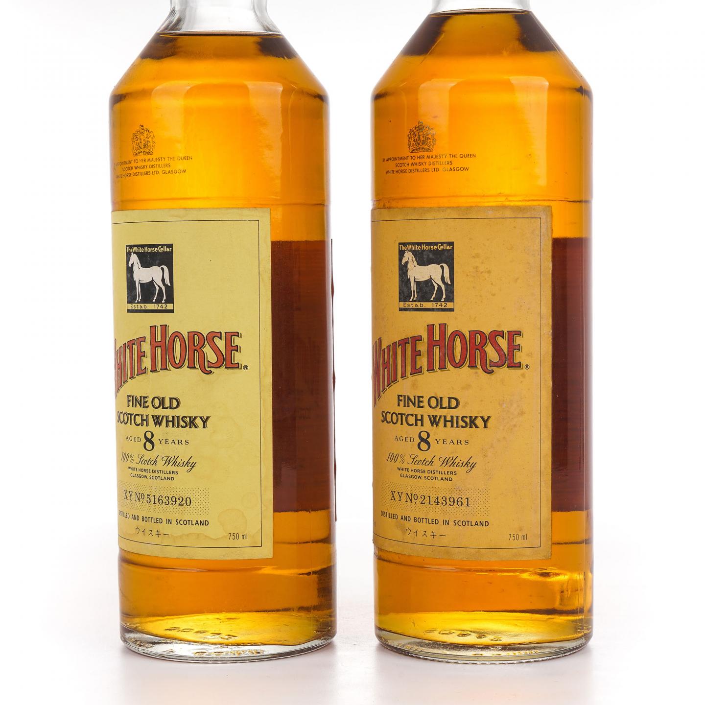 White Horse 白马 8年 调和 2瓶组*750ml
