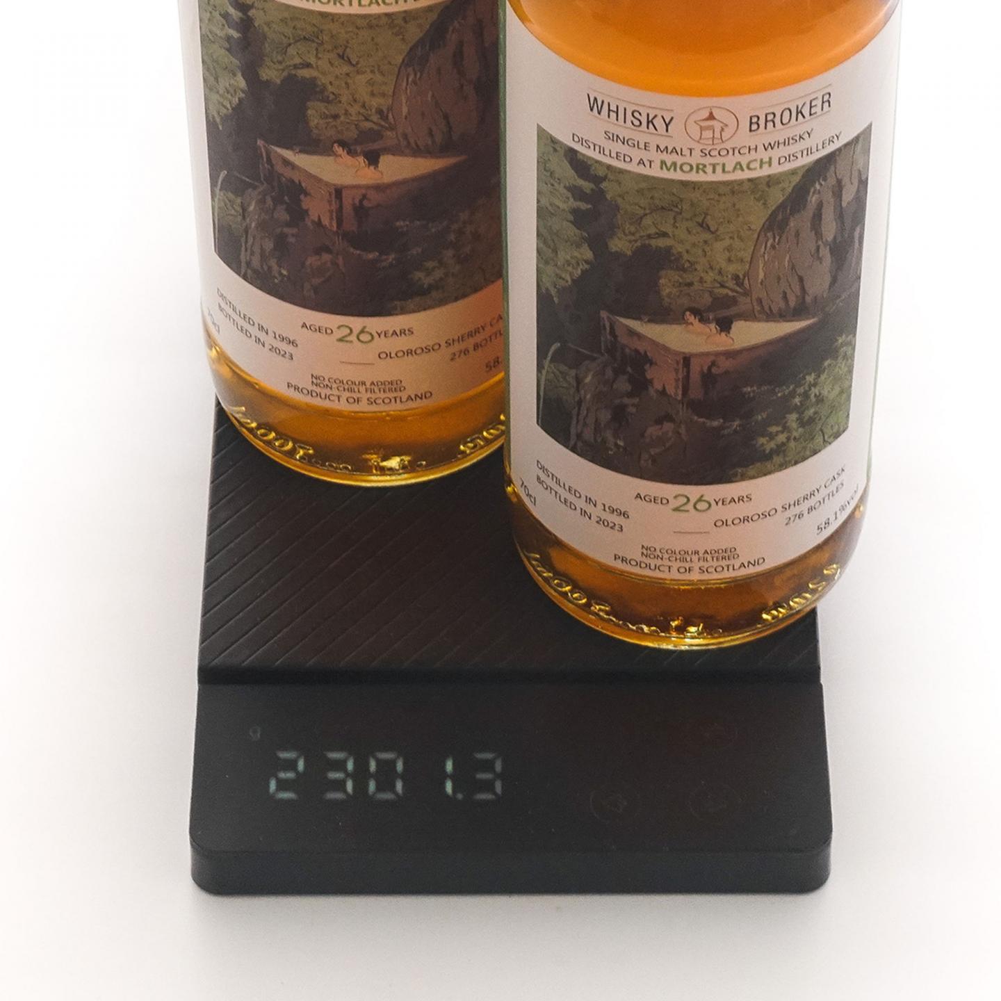 Mortlach 慕赫 26年 1996-2023 雪莉桶 WhB 2瓶组