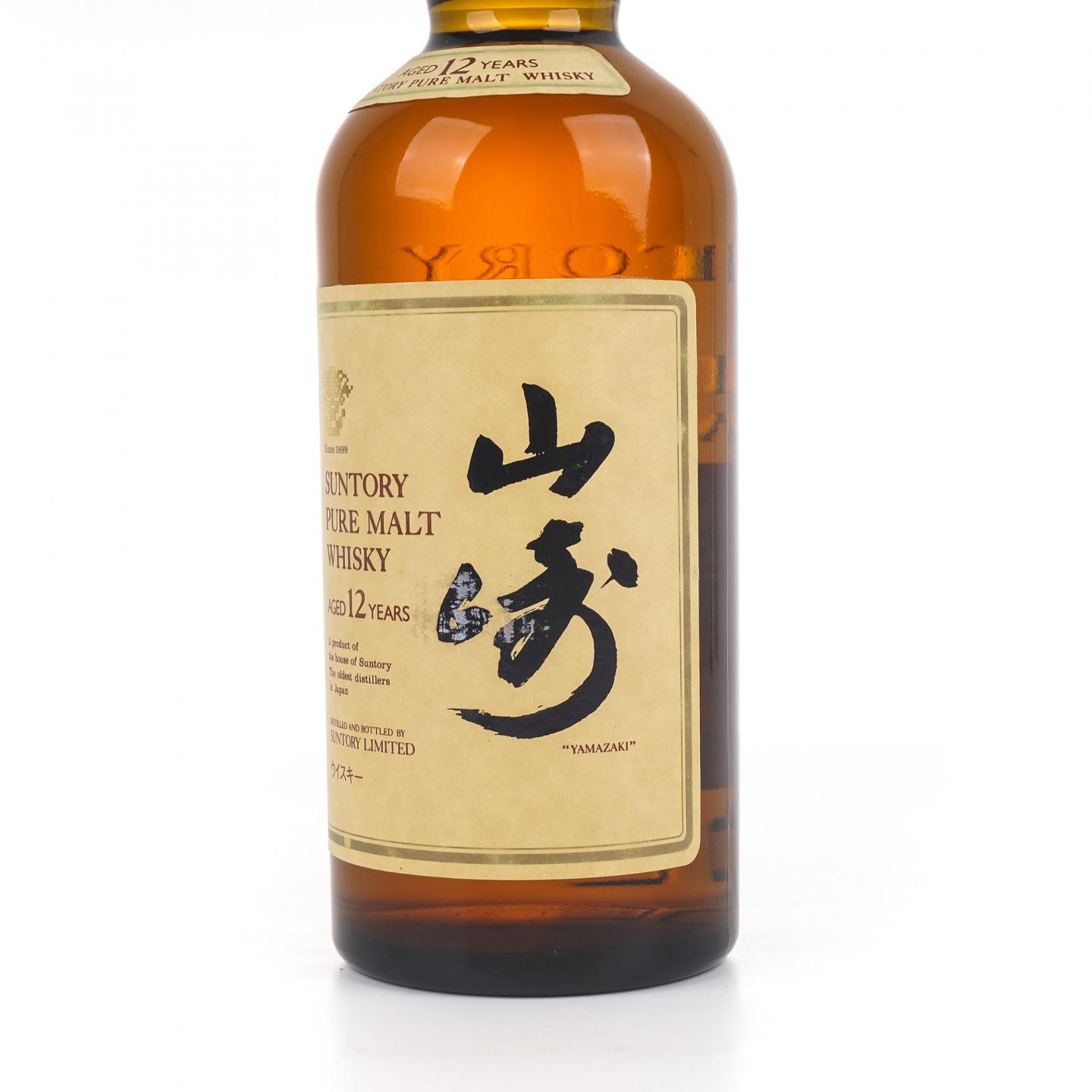 山崎 12年 金花标 Pure Malt 750ml 43%Vol.