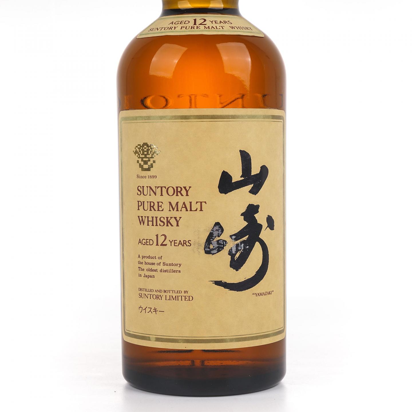 山崎 12年 金花标 Pure Malt 750ml 43%Vol.