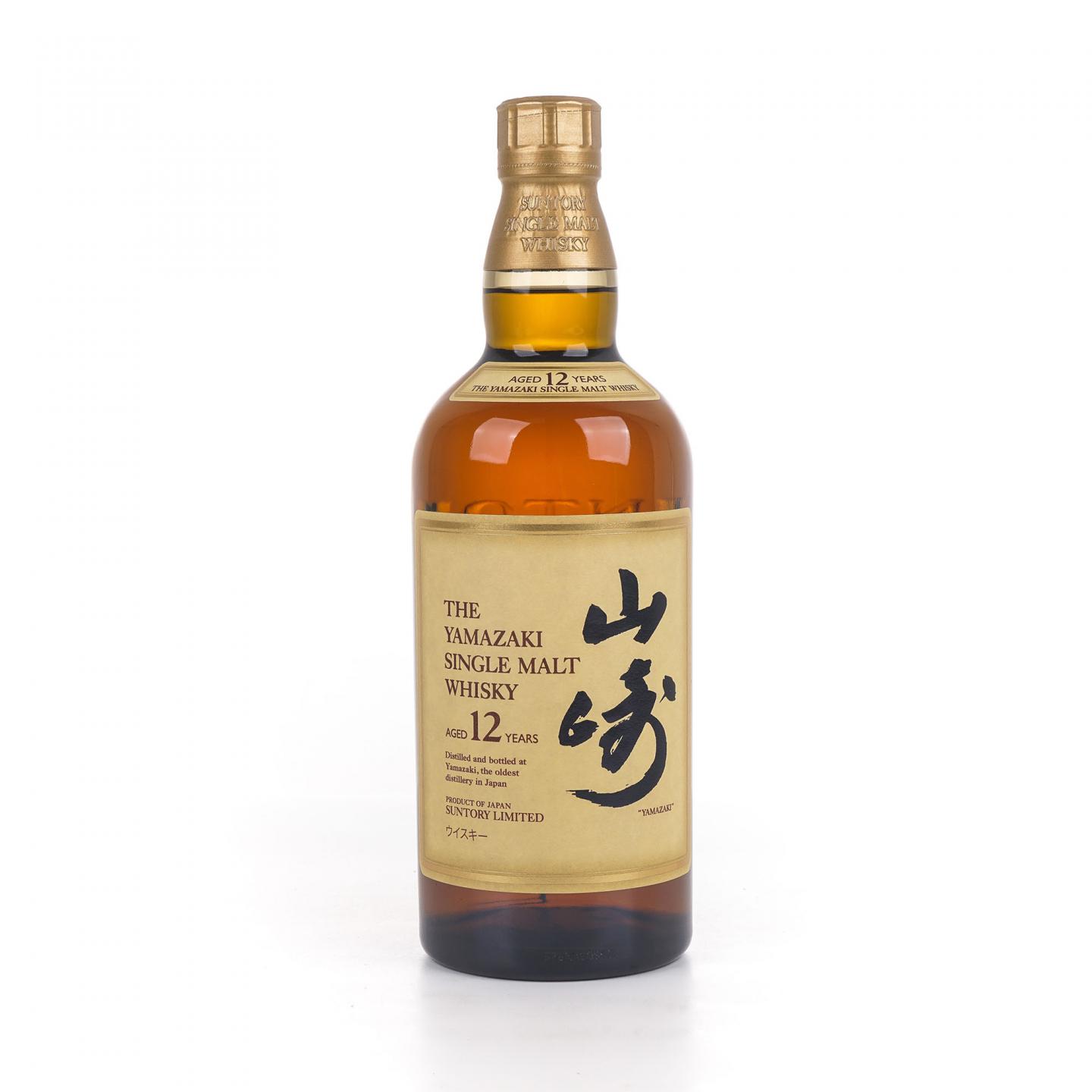 山崎 12年 Single Malt 金花盖