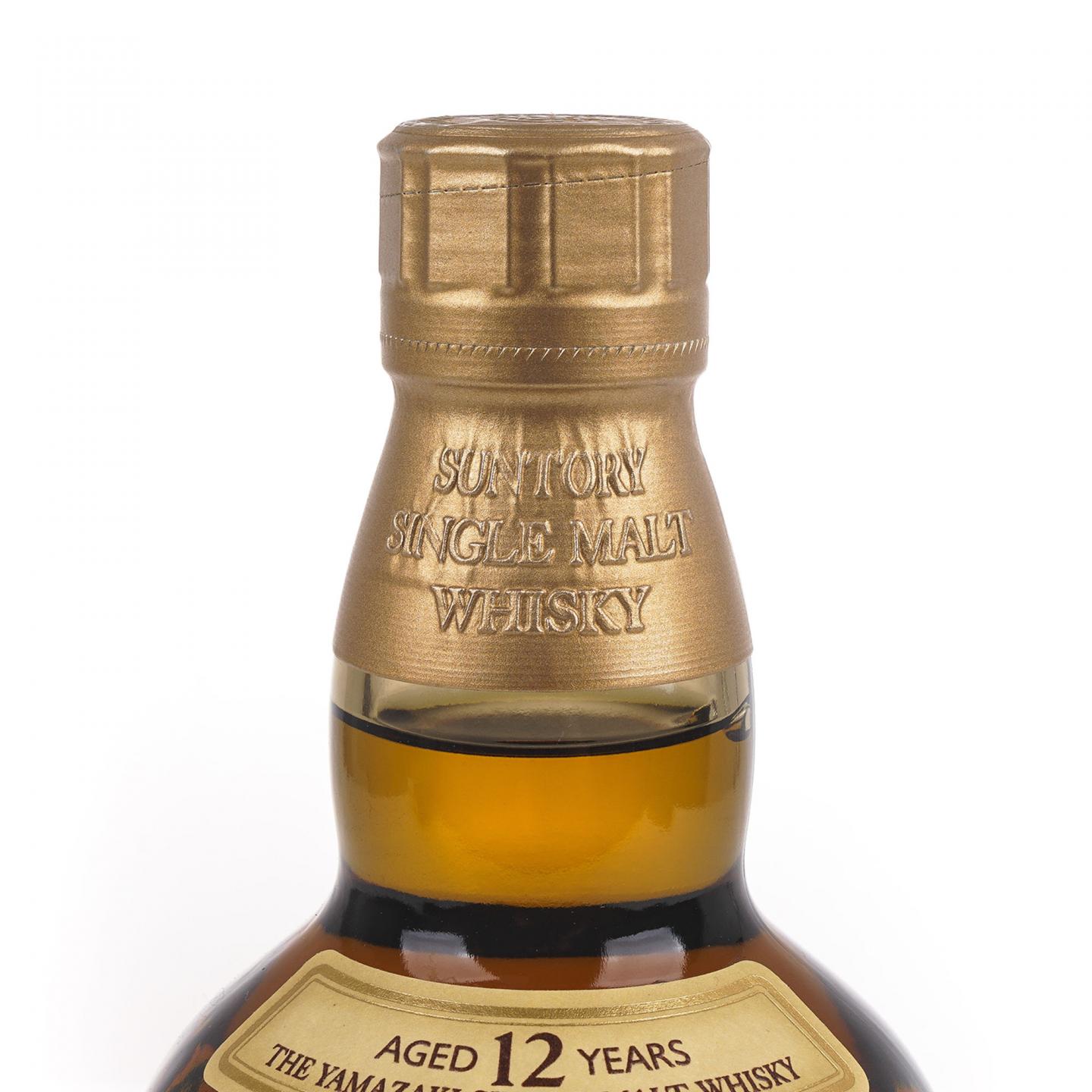 山崎 12年 Single Malt 金花盖
