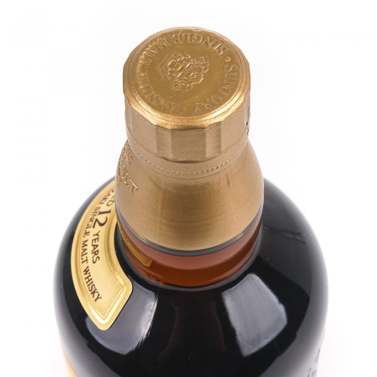 山崎 12年 Single Malt 金花盖