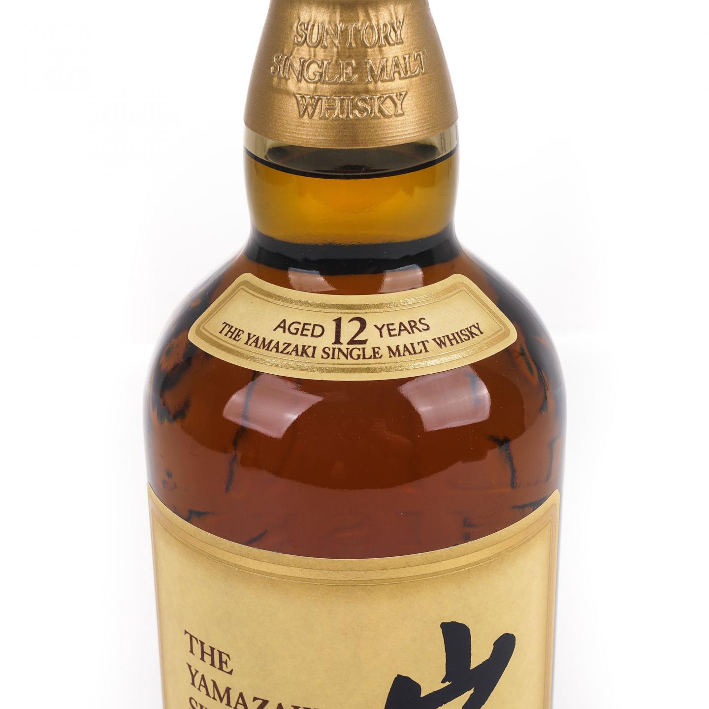 山崎 12年 Single Malt 金花盖