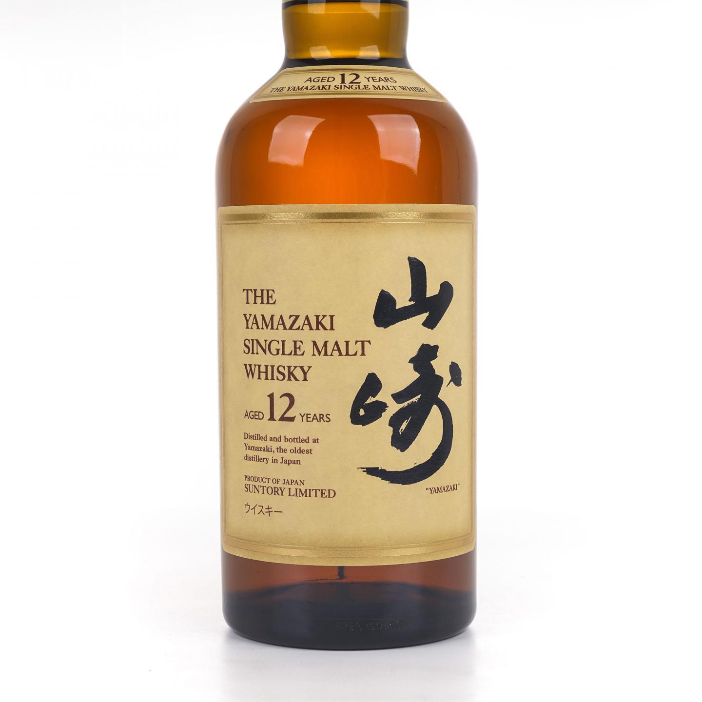 山崎 12年 Single Malt 金花盖