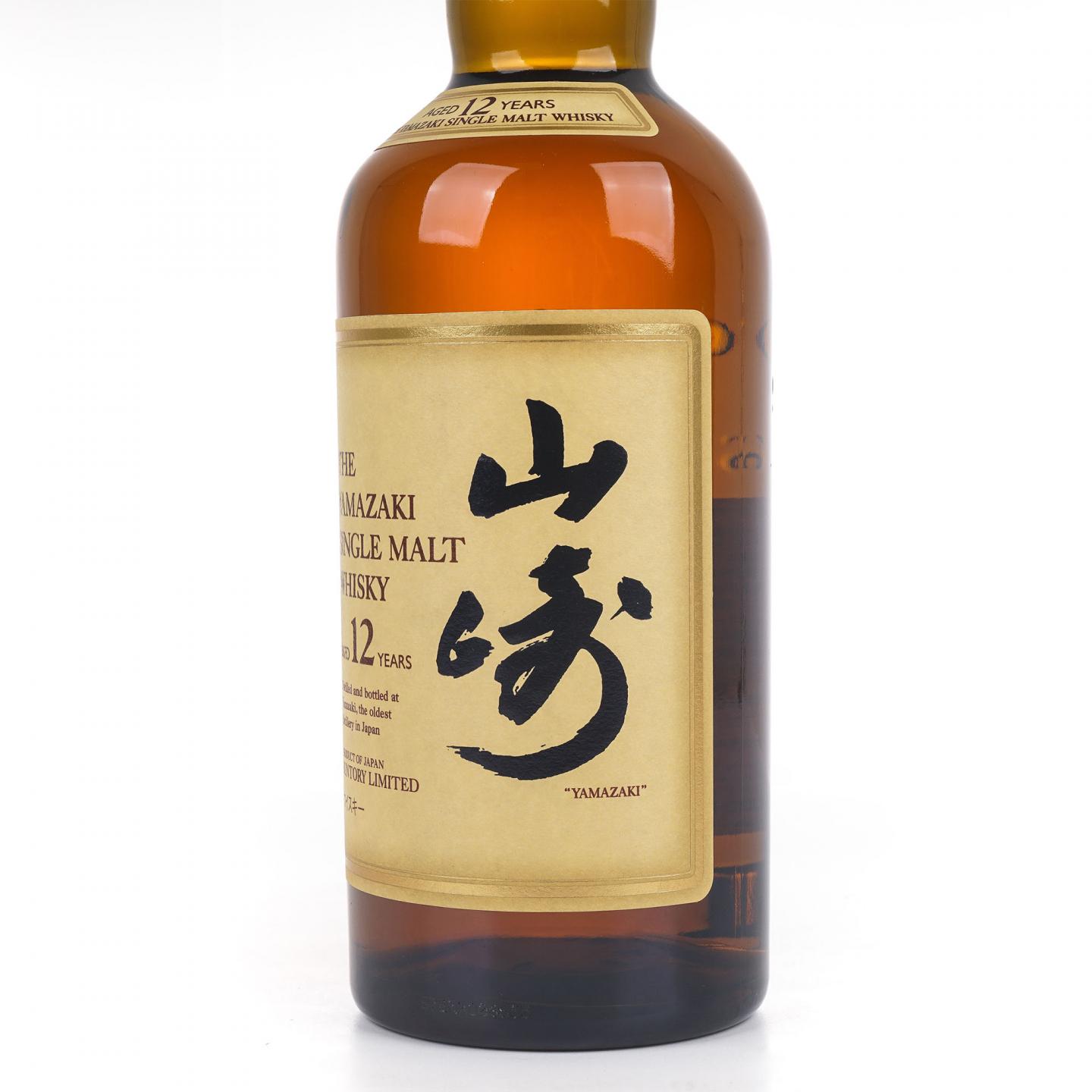 山崎 12年 Single Malt 金花盖