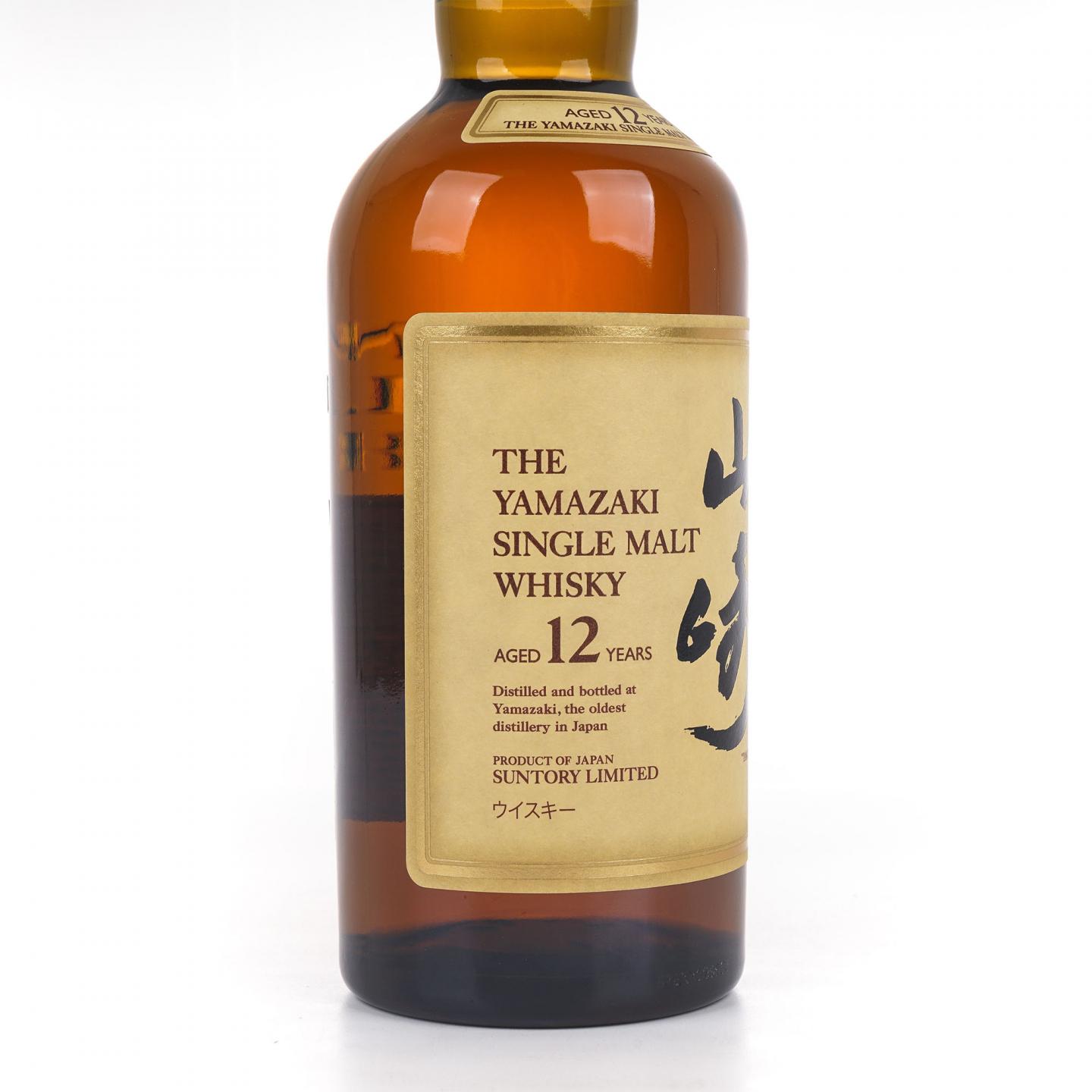 山崎 12年 Single Malt 金花盖