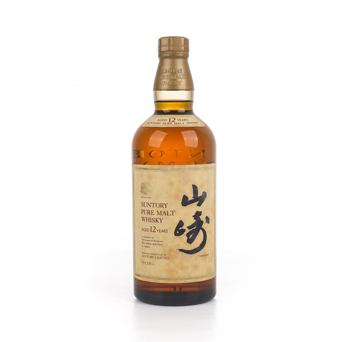 山崎 12年 金狮标 Pure Malt 750ml