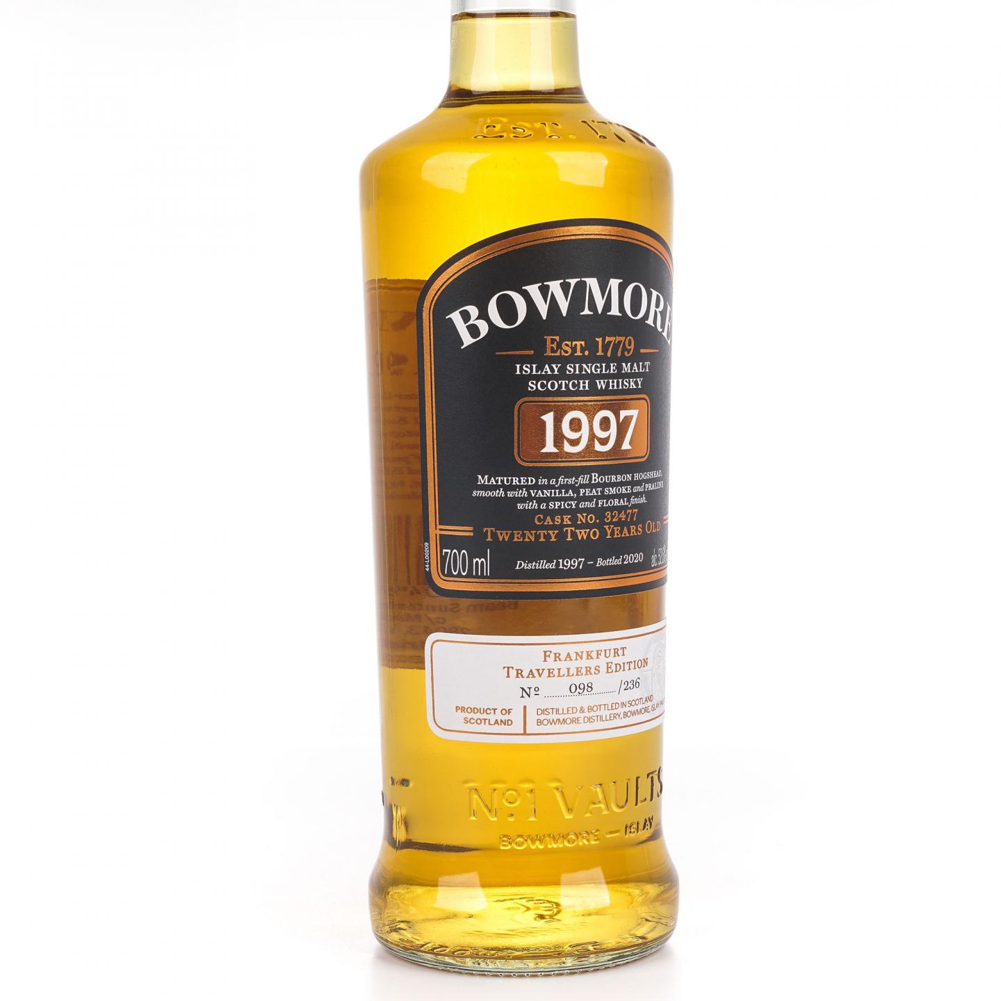 Bowmore 波摩 22年 1997-2020 单桶#32477 德国限定