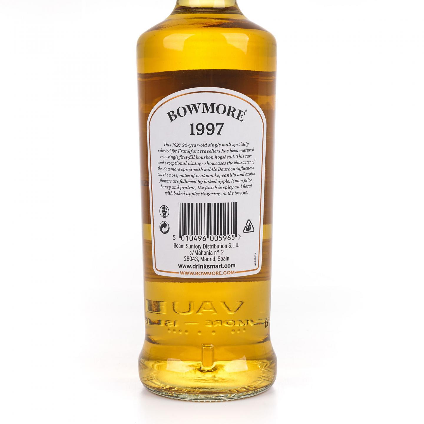 Bowmore 波摩 22年 1997-2020 单桶#32477 德国限定