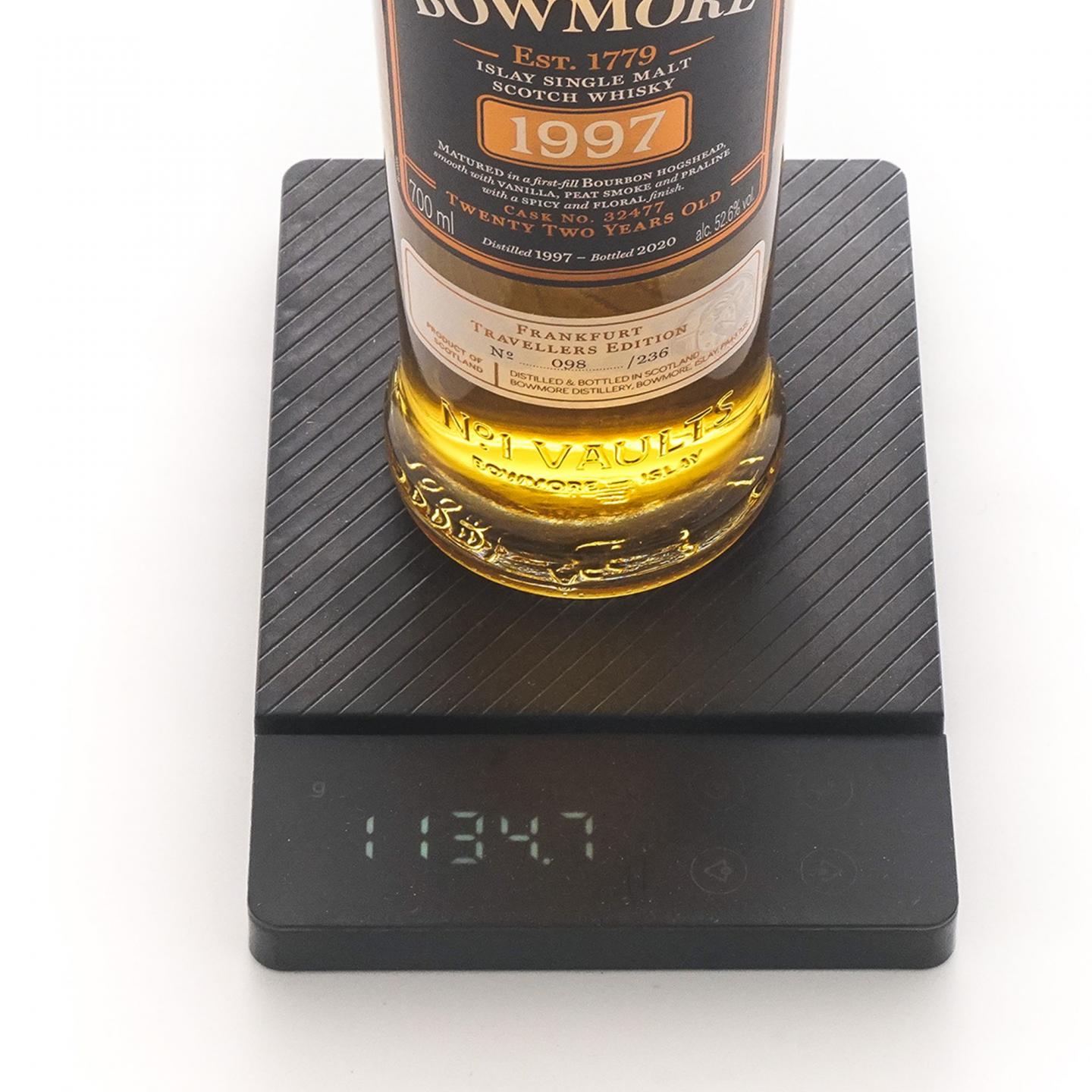 Bowmore 波摩 22年 1997-2020 单桶#32477 德国限定