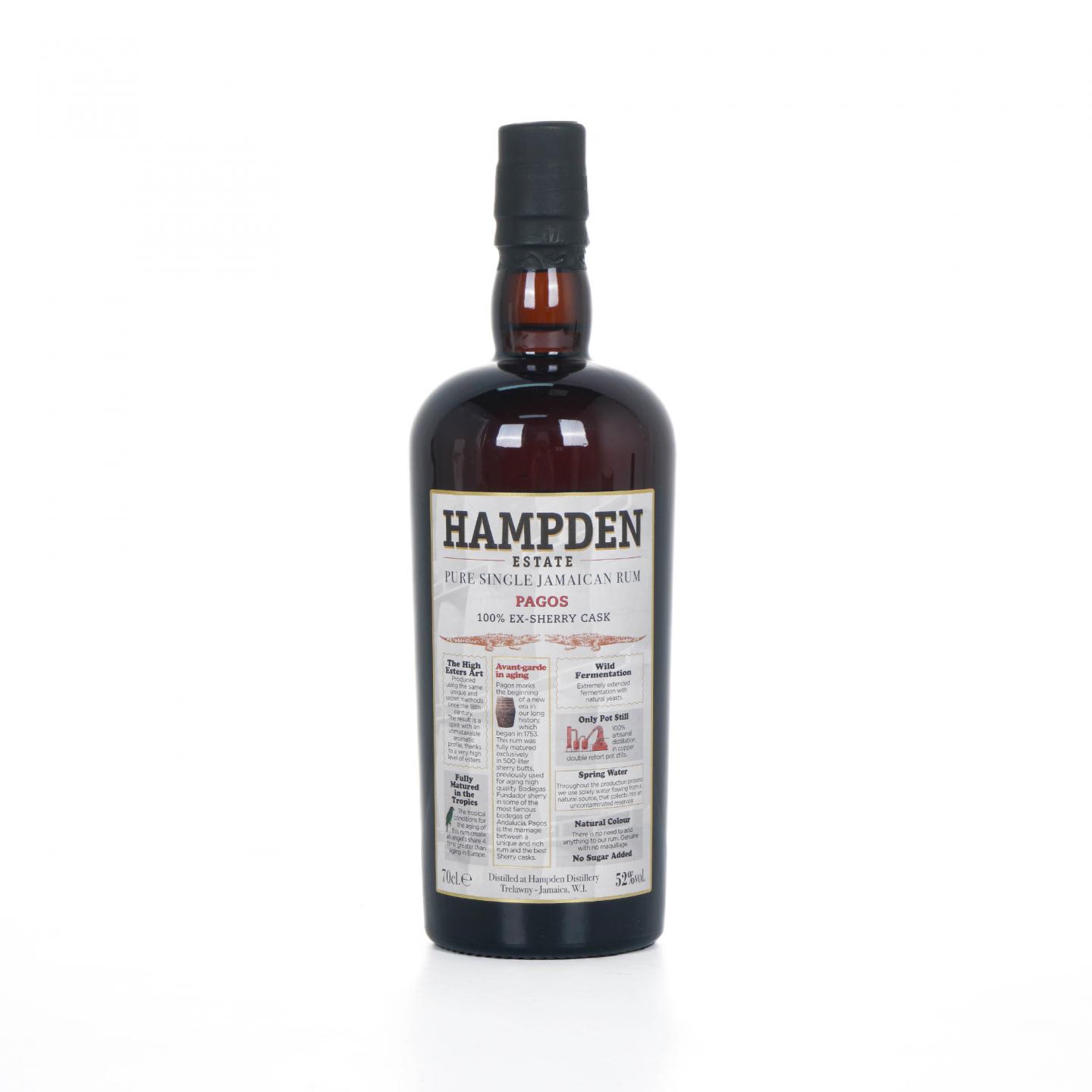 Hampden Estate 汉普登庄园 Pagos 雪莉桶 牙买加朗姆酒
