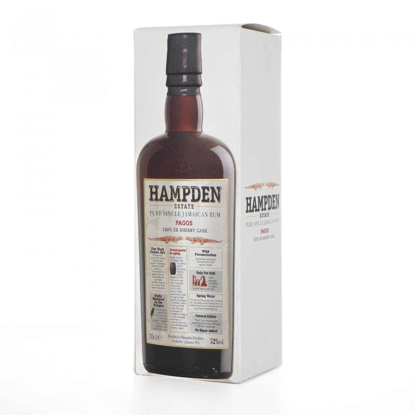 Hampden Estate 汉普登庄园 Pagos 雪莉桶 牙买加朗姆酒