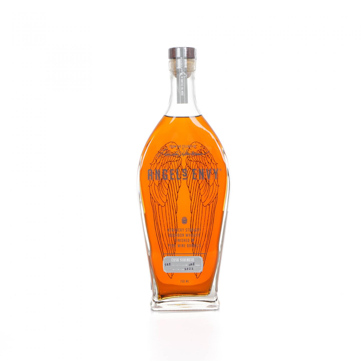 Angel’s Envy 2022 肯塔基 美国波本威士忌 桶强 750ml 行货