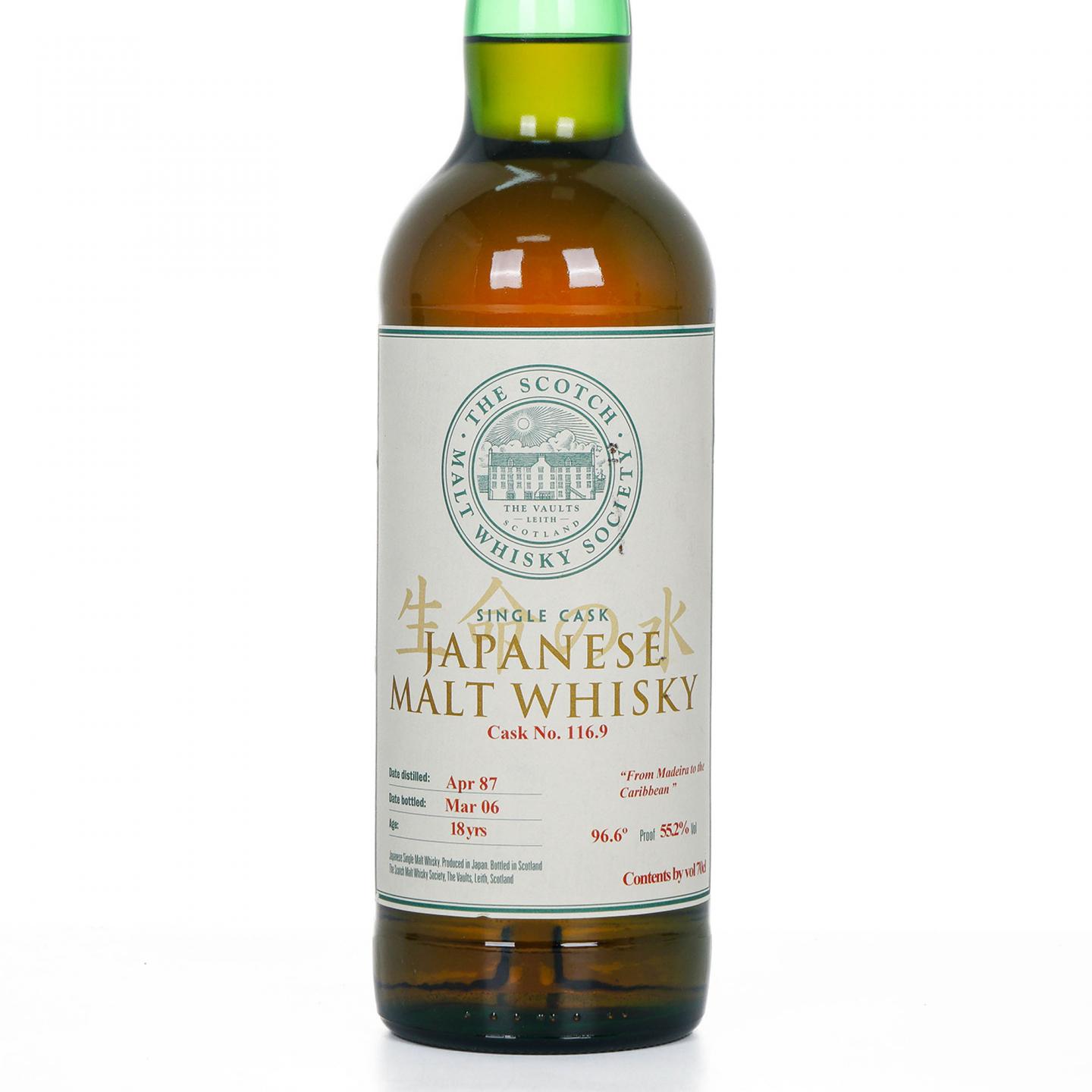 SMWS 116.9 余市 18年 1987-2006 单桶