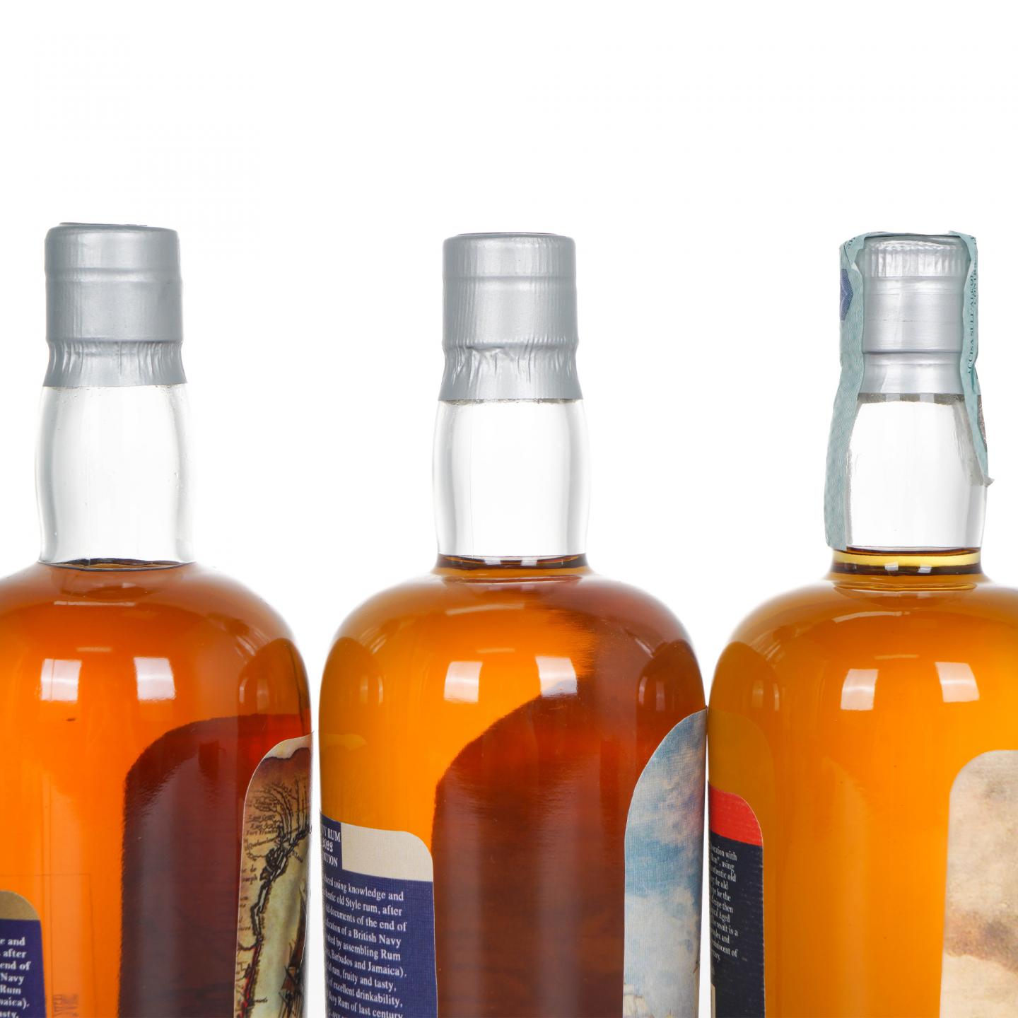 Old Navy Rum 2018/2022/2024 Silver Seal 老海军朗姆酒 3瓶组