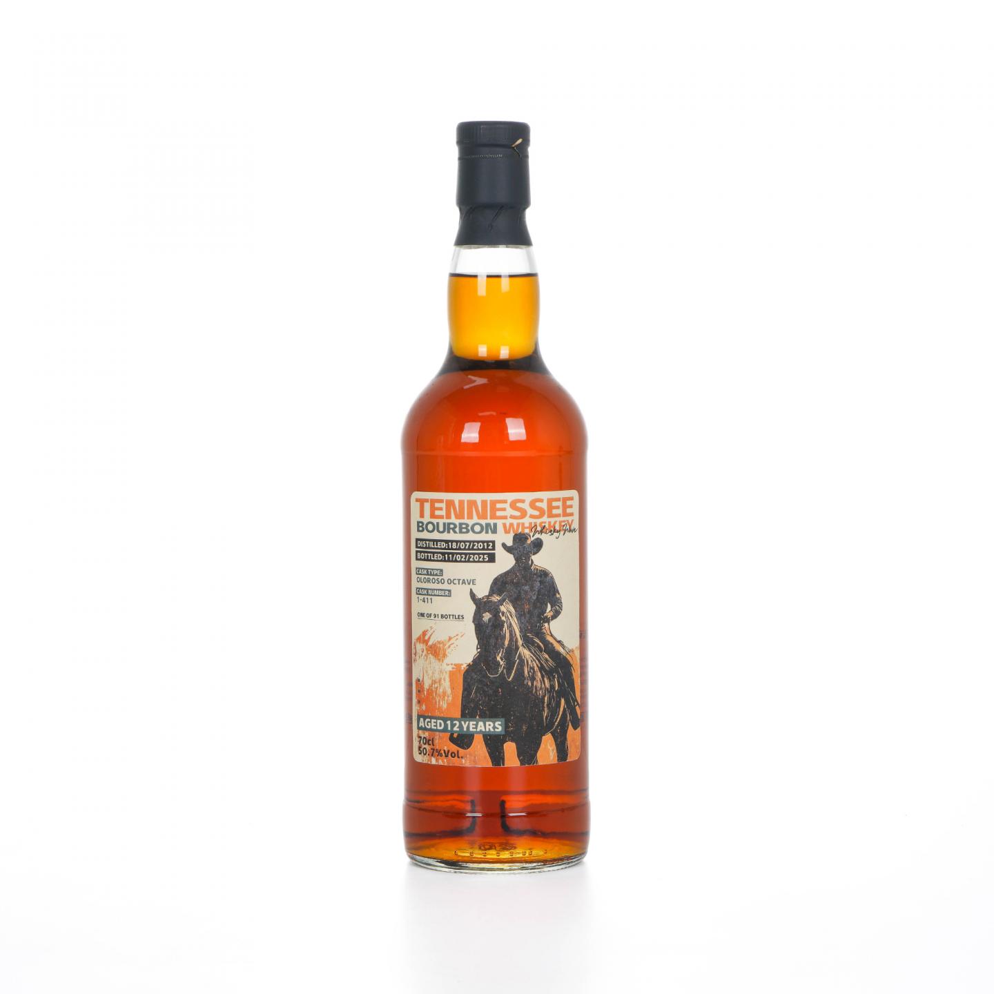 Tennessee 田纳西 12年 2012-2025 波本威士忌 700ml
