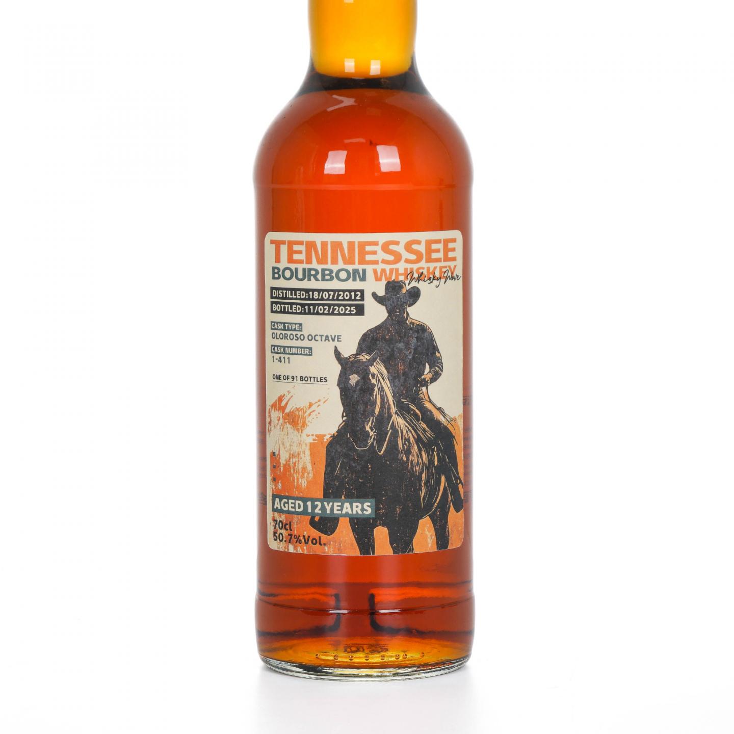 Tennessee 田纳西 12年 2012-2025 波本威士忌 700ml