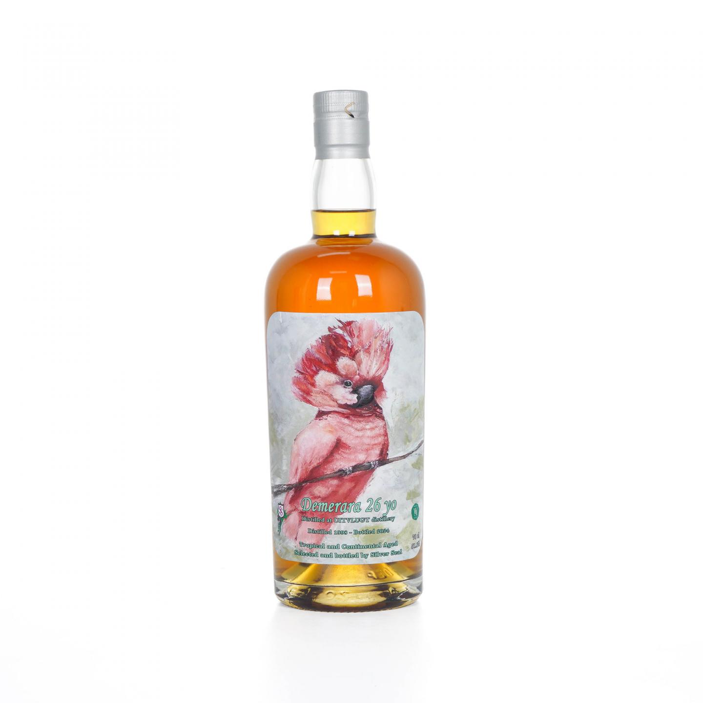Uitvlugt 26年 1998-2024 Demerara朗姆酒 Silver Seal