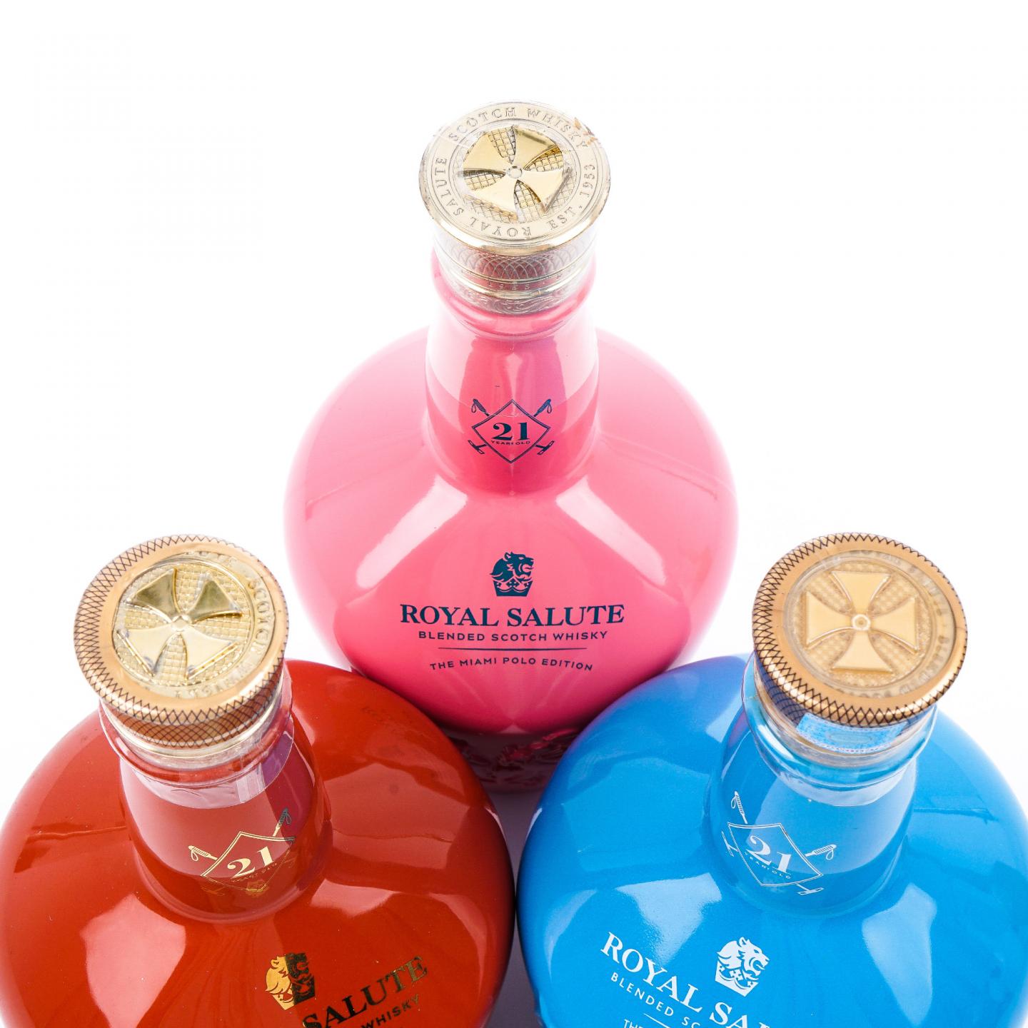 Royal Salute 皇家礼炮 21年 马球系列 调和 礼盒 6瓶组