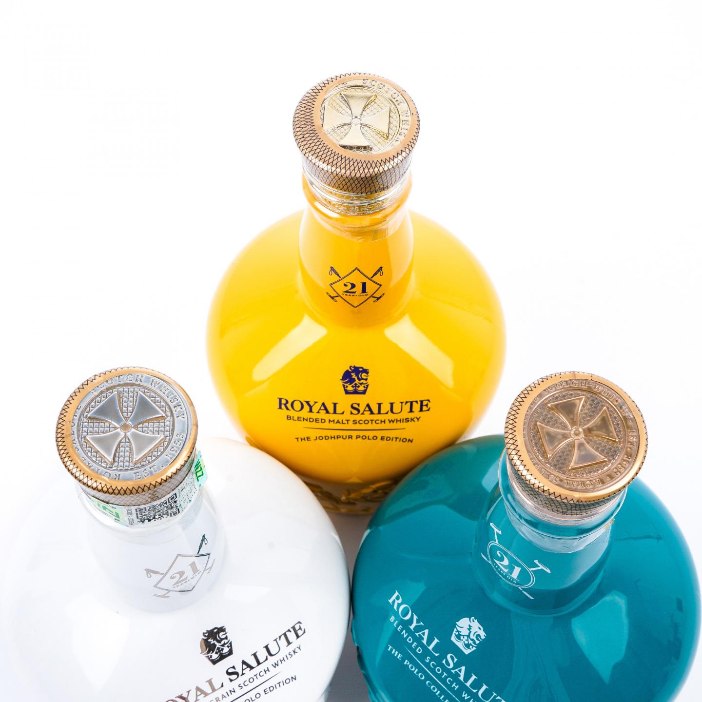 Royal Salute 皇家礼炮 21年 马球系列 调和 礼盒 6瓶组