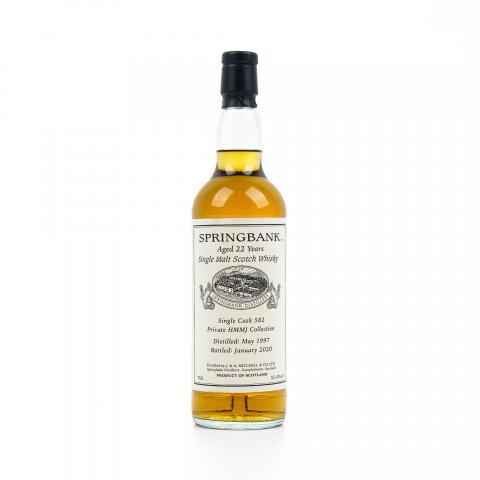 Springbank 云顶 22年 1997-2020 单桶#582