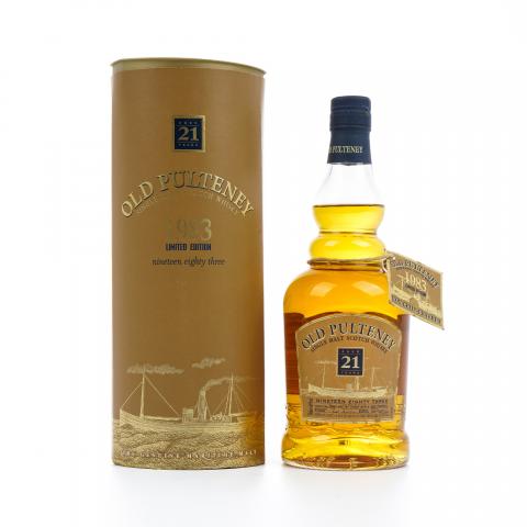 Old Pulteney 老富特尼 21年 圆筒