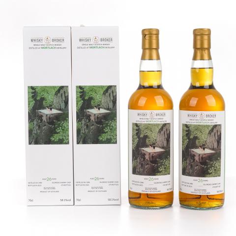 Mortlach 慕赫 26年 1996-2023 雪莉桶 WhB 2瓶组