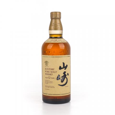山崎 12年 金花标 Pure Malt 750ml 43%Vol.