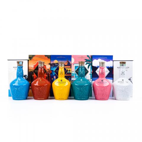 Royal Salute 皇家礼炮 21年 马球系列 调和 礼盒 6瓶组