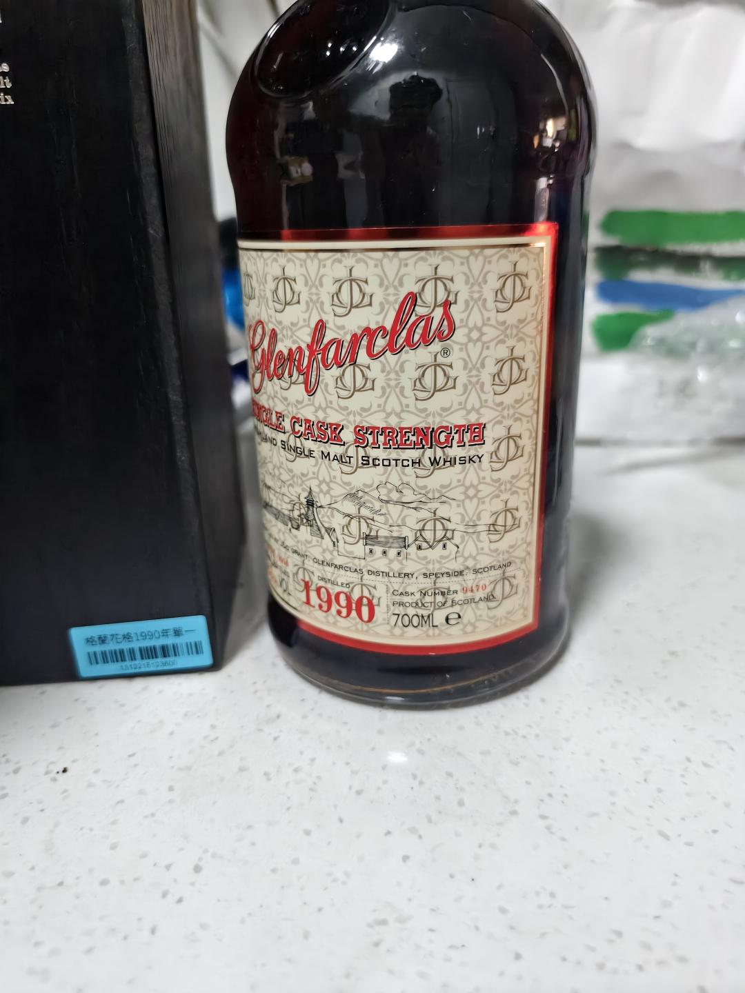 格兰花格1990 黑酱油色 26年雪莉单桶 wb88.33分