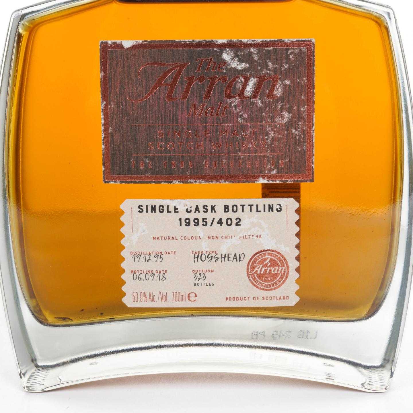 Arran 艾伦 1995-2018 雪莉单桶#1995/402