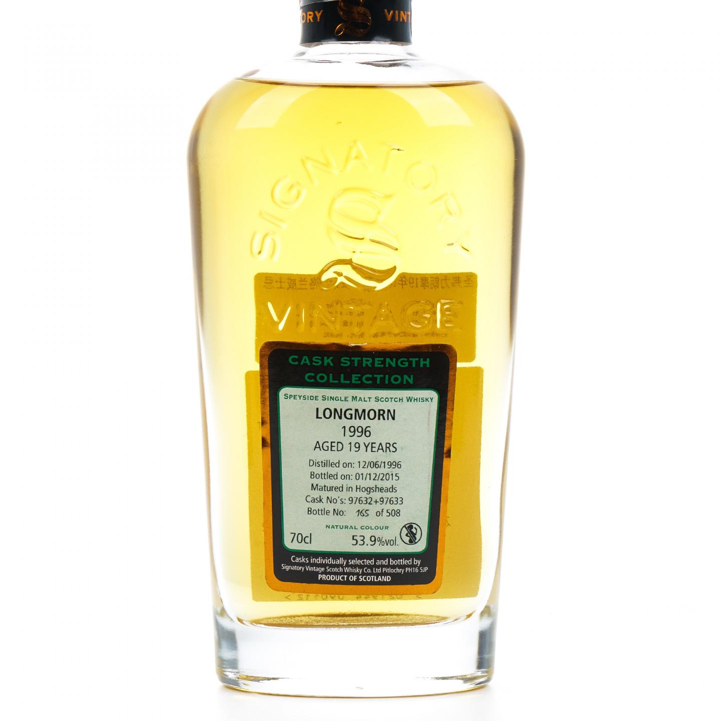 Longmorn 朗摩 19年 1996-2015 SV 非原盒