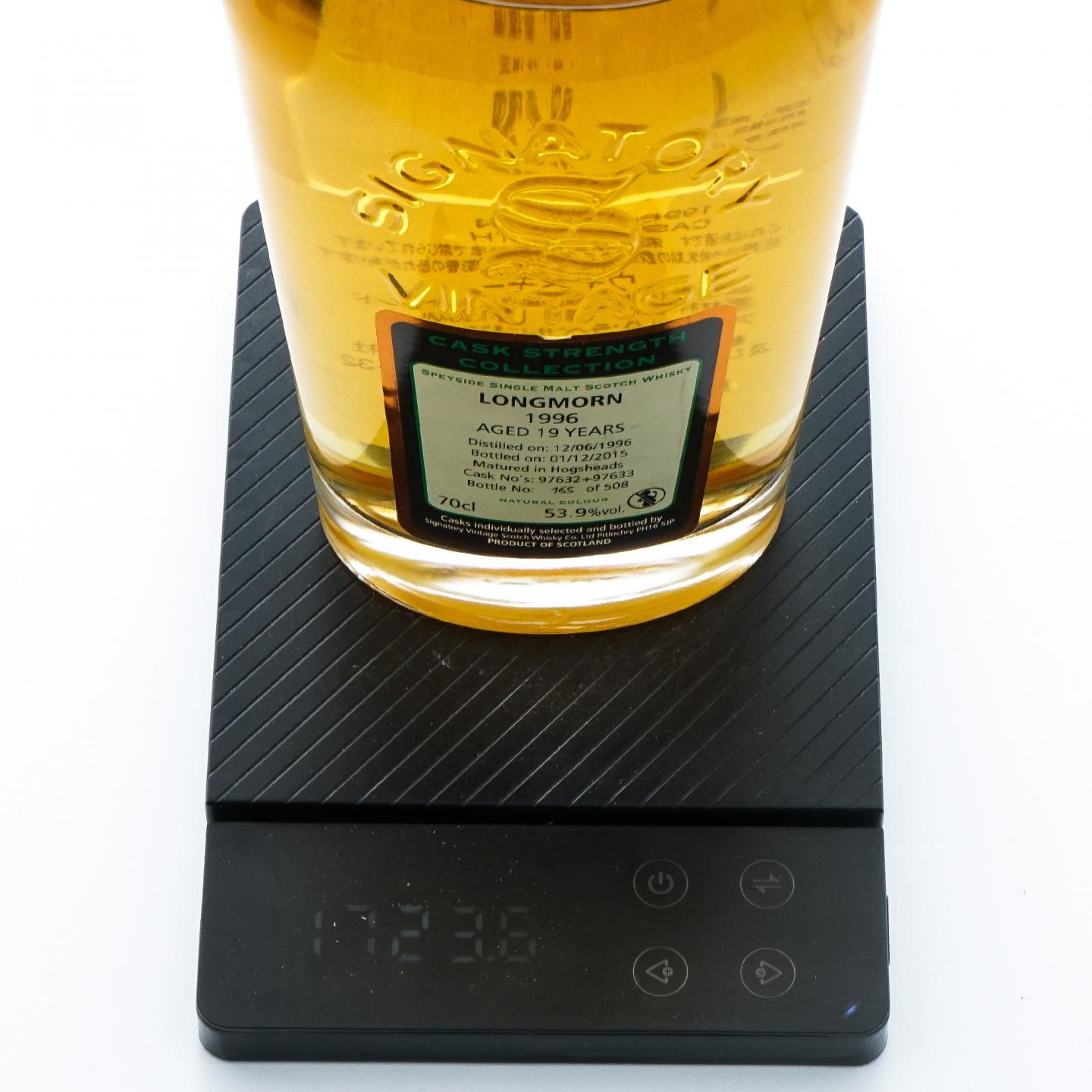 Longmorn 朗摩 19年 1996-2015 SV 非原盒