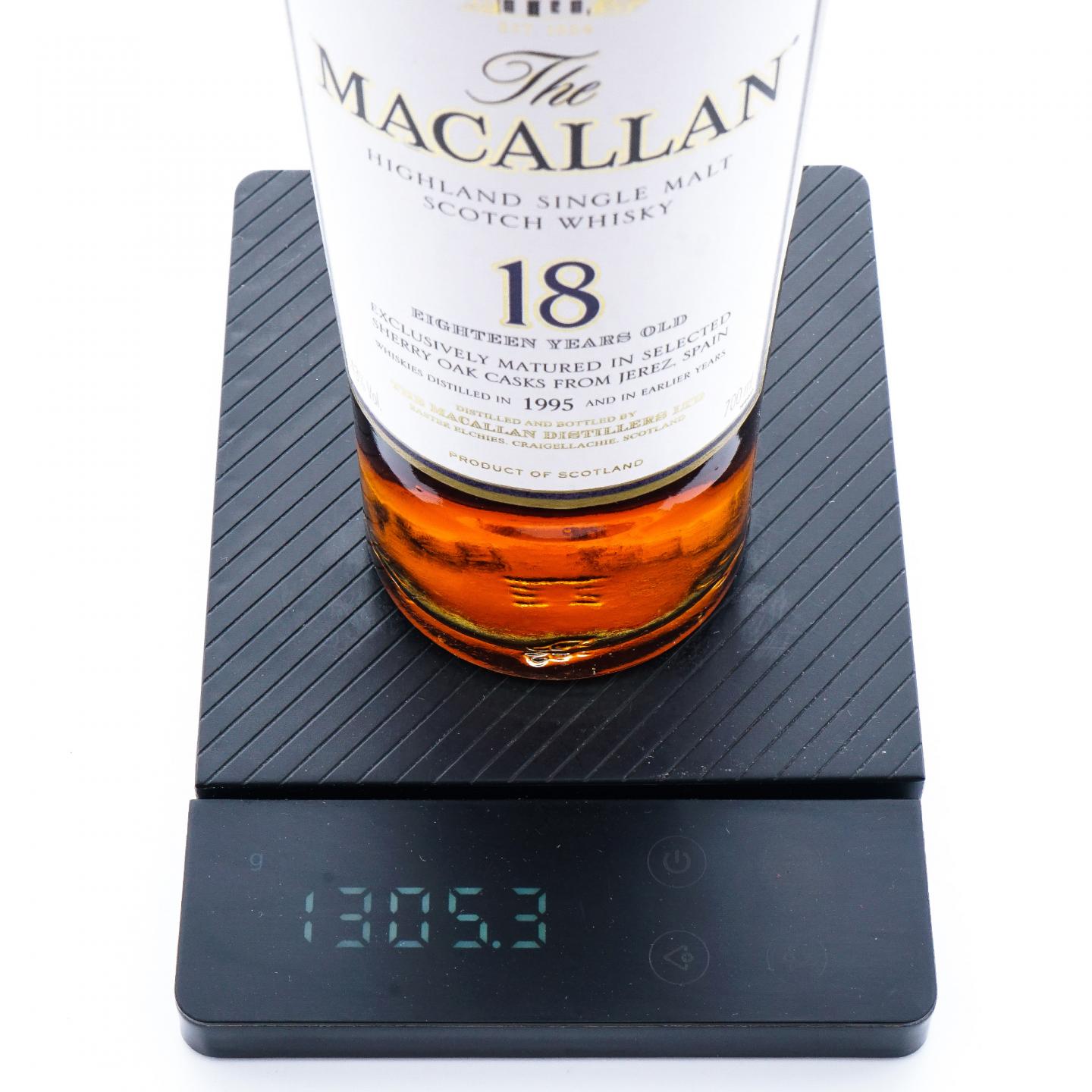 Macallan 麦卡伦 18年 1995 雪莉桶