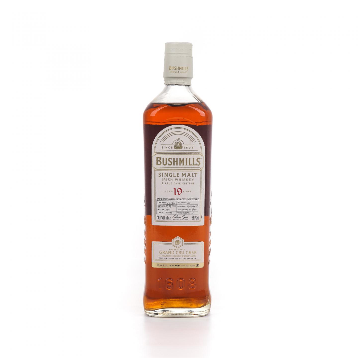Bushmills 布什米尔 19年 2002-2021 单桶#100050