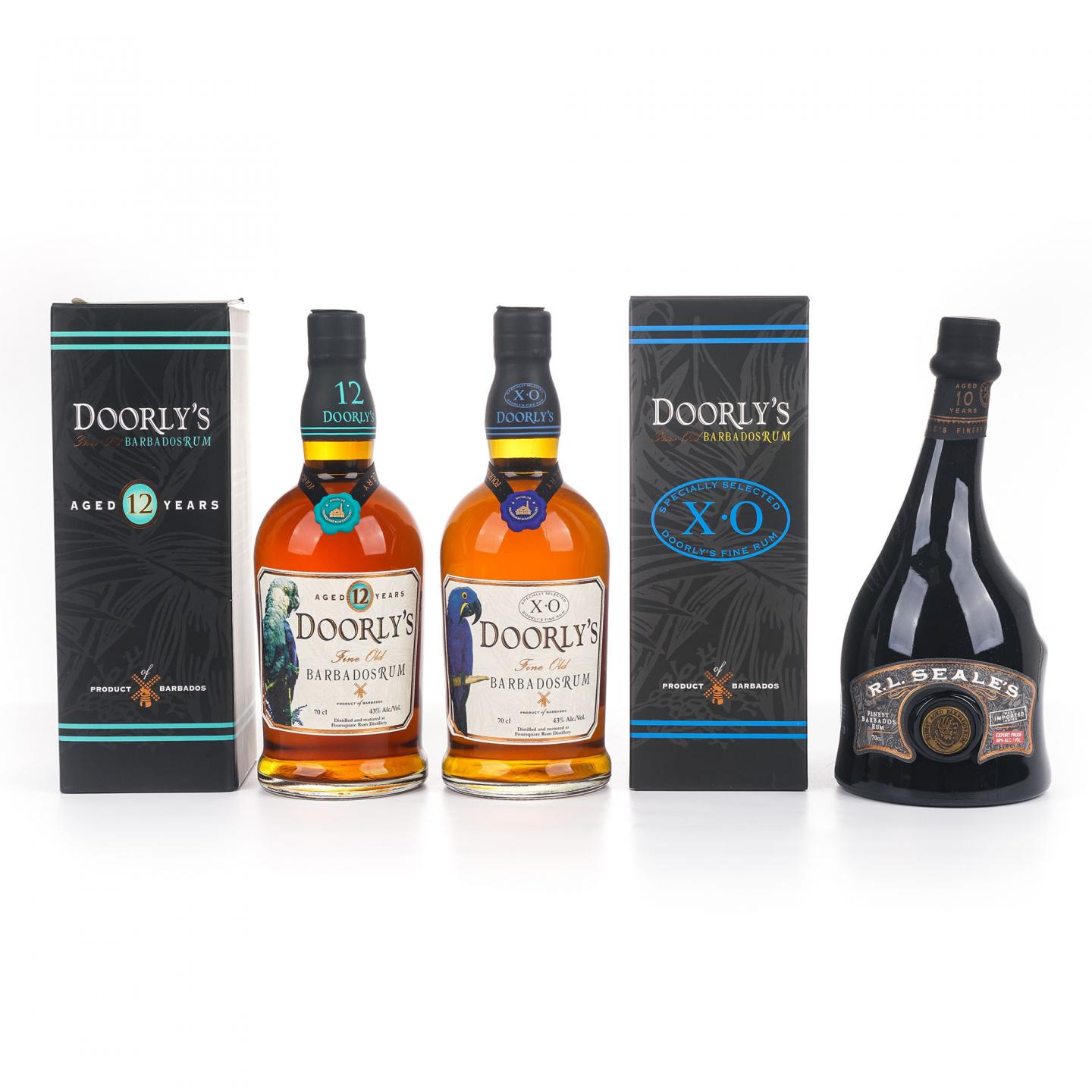 Doorly's/R.L. Seale Barbados 巴巴多斯 朗姆酒 3瓶组