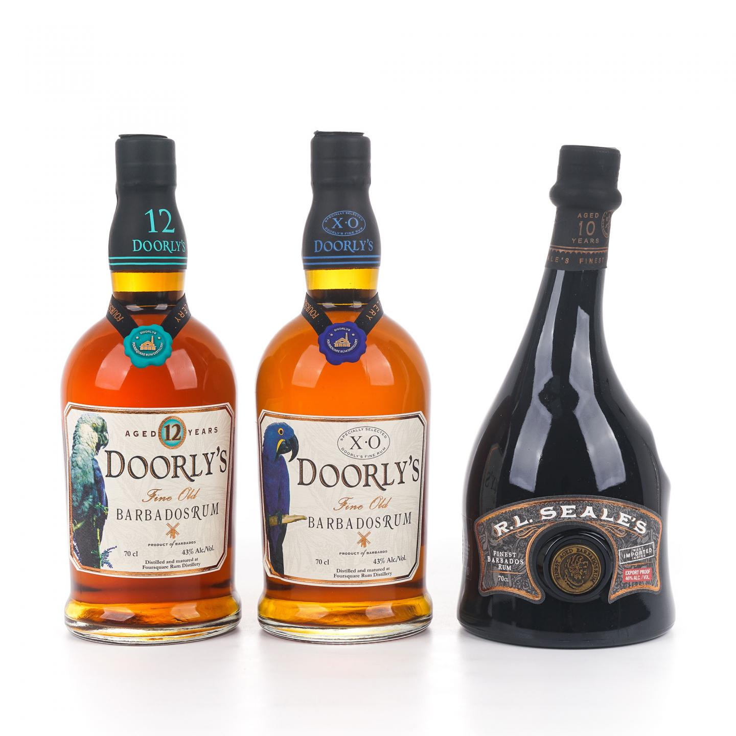 Doorly's/R.L. Seale Barbados 巴巴多斯 朗姆酒 3瓶组