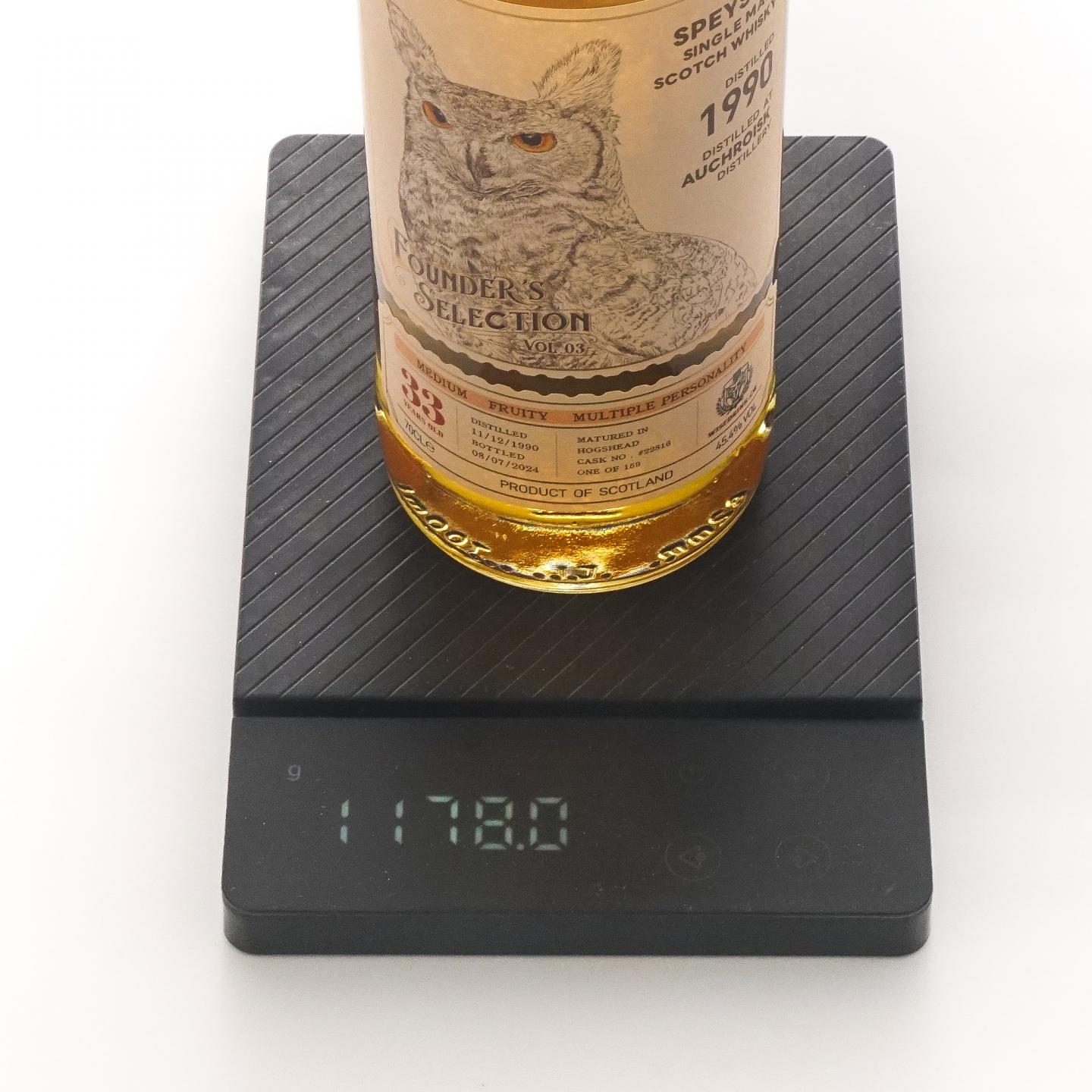 Auchroisk 奥克罗斯克 33年 1990-2024