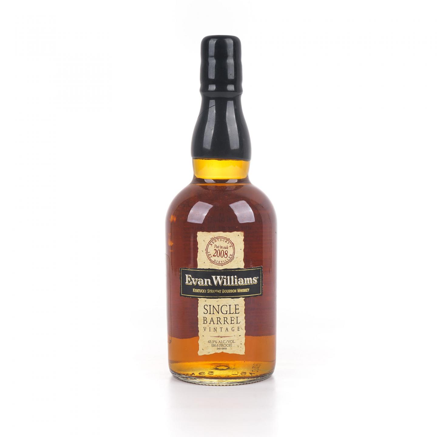Evan Williams 爱威廉斯 2008-2016 Single Barrel 波本威士忌 750ml