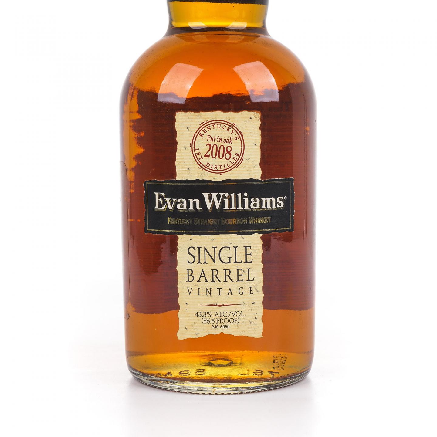 Evan Williams 爱威廉斯 2008-2016 Single Barrel 波本威士忌 750ml