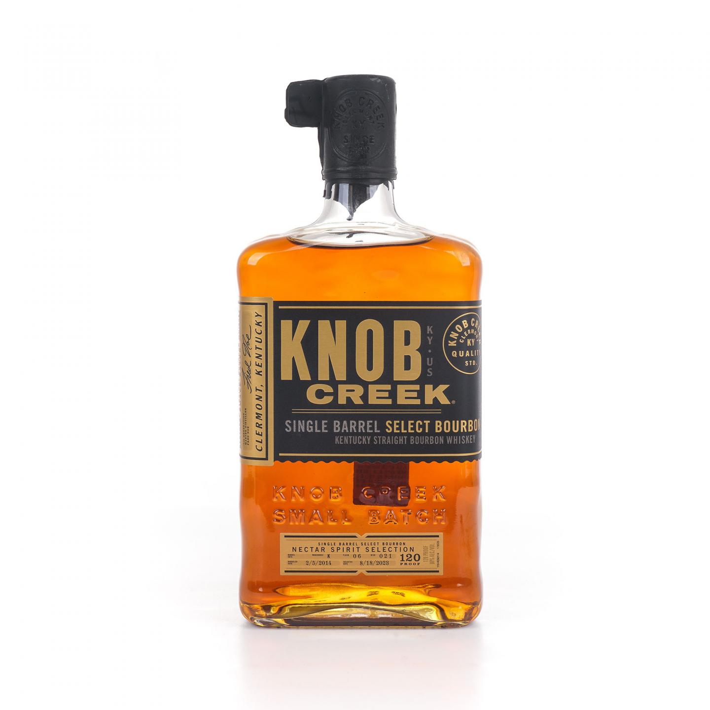 Knob Creek 诺布溪 2014-2023 Single Barrel 波本威士忌 Small Batch 750ml