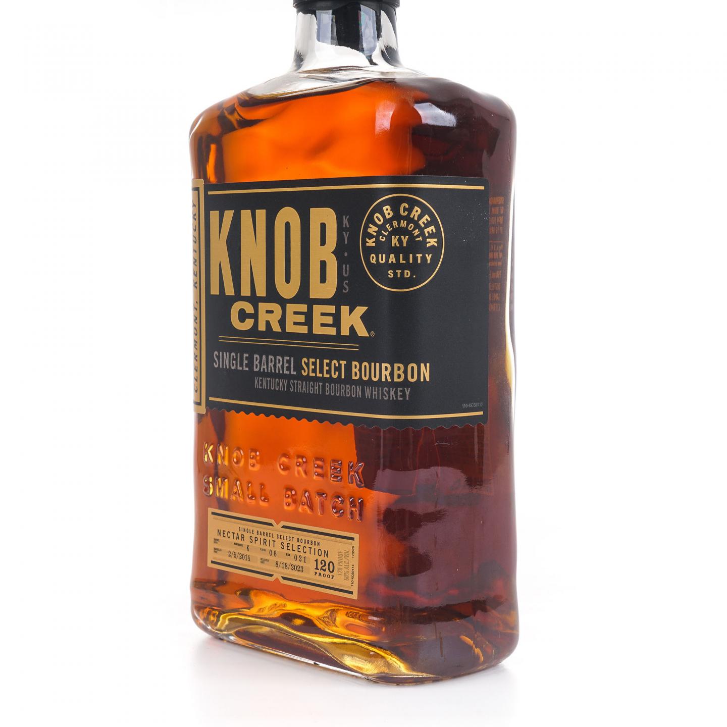Knob Creek 诺布溪 2014-2023 Single Barrel 波本威士忌 Small Batch 750ml