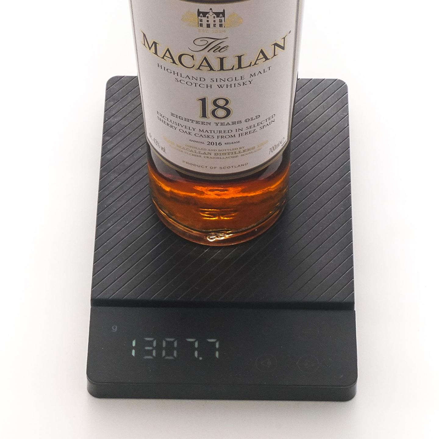 Macallan 麦卡伦 18年 2016 雪莉桶